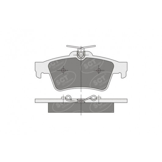 SCT Bremsbeläge SP357PR