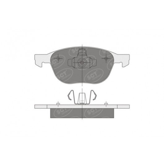 SCT Bremsbeläge SP358PR