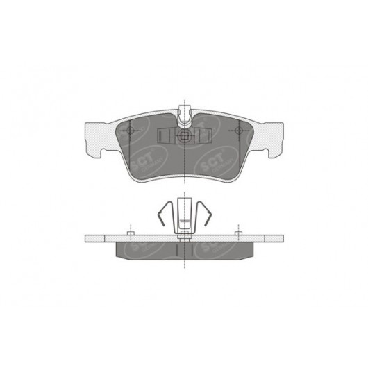 SCT Bremsbeläge SP353PR