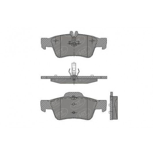 SCT Bremsbeläge SP404PR