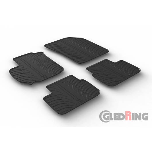 Original Gledring Passform Fußmatten Gummimatten 4 Tlg. - Suzuki