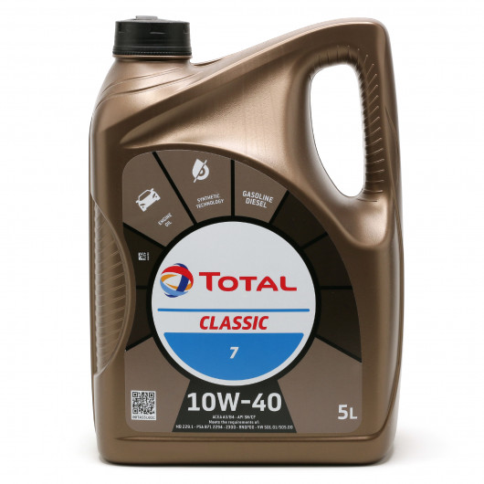 Total Classic 7 10W-40 Motoröl 5l - SAE 10W-40 - Auto/PKW Motoröle