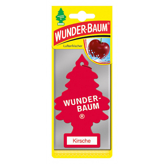 Wunderbaum® Kirsche - Original Auto Duftbaum Lufterfrischer