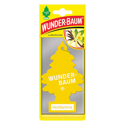 Wunderbaum® Vanille - Original Auto Duftbaum Lufterfrischer - Wunderbäume  das Original! - Lufterfrischer - Zubehör 