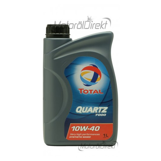 Total Quartz 7000 10W-40 Diesel & Benziner Motoröl 1Liter