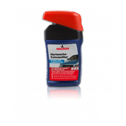 Nigrin Hartwachs-Colorpolitur blau 300ml - Kratzer-Entferner - Außen & Lack  - Pflege & Wartung 