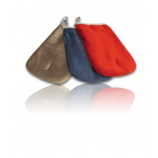 Nigrin Tierhaar-Entferner Handschuh blau,grau,rot