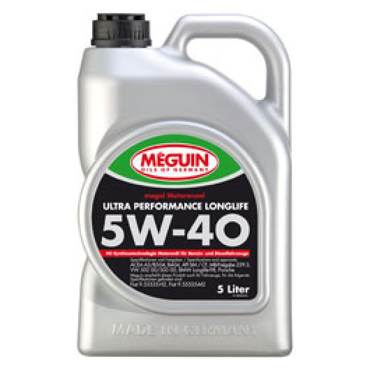 Meguin megol Motoröl Ultra Performance Longlife SAE 5W-40 5l