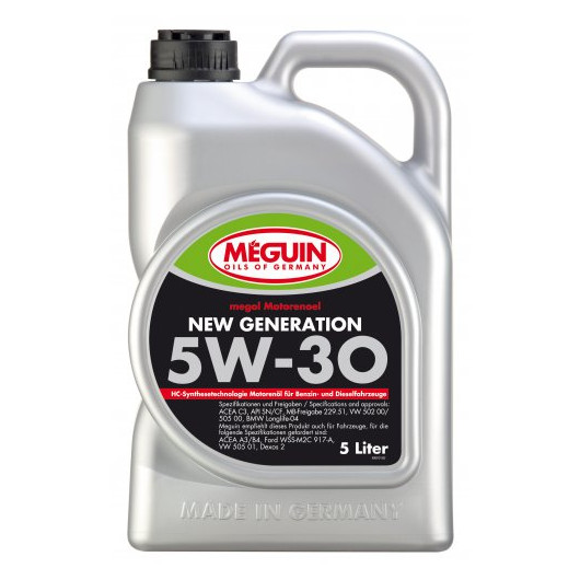 Meguin Megol Motoröl New Generation SAE 5W-30 5l