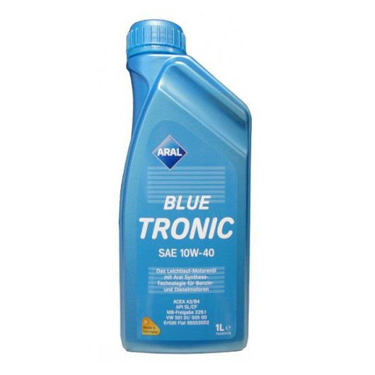 Aral Blue Tronic 10W-40 Diesel & Benziner Motoröl 1Liter - SAE 10W-40 - PKW  Motoröle - Aral - Öl Marken - Öle 