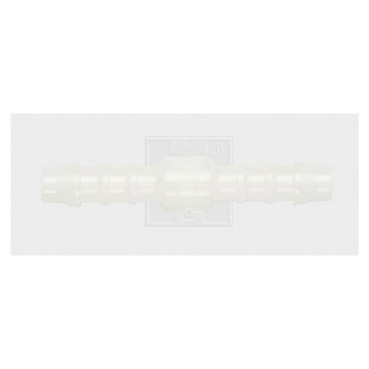 Schlauchverbinder gerade 4 mm, Kunststoff 2Stk.
