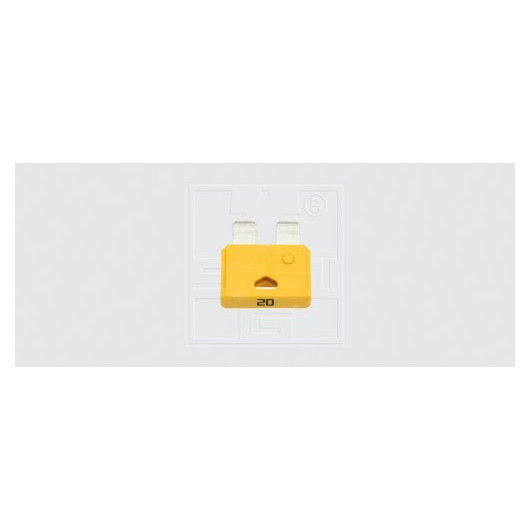 Flachstecksicherung Standard REGULAR 5A, rehbraun 5Stk.