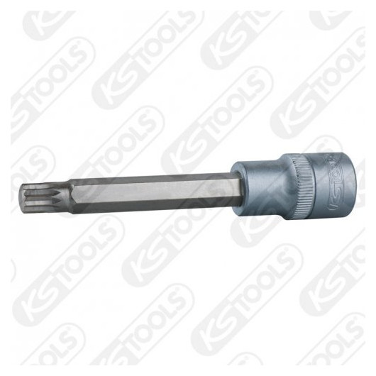KS Tools Bit-Stecknuss XZN M10 55mm - 1/2 Zoll Antrieb Profi-Werkzeug