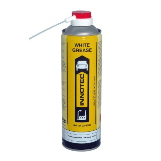 Innotec Weisses Sprühfett | White Grease 500 ML