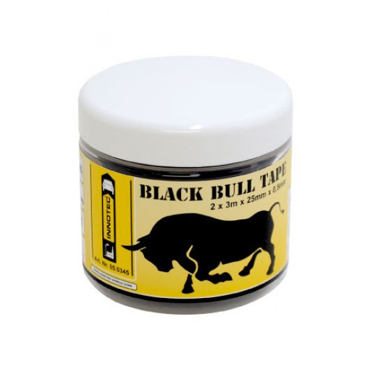 Innotec Selbstvulkanisierendes Band | Black Bull Tape 3 m x 25 mm x 0,5 mm