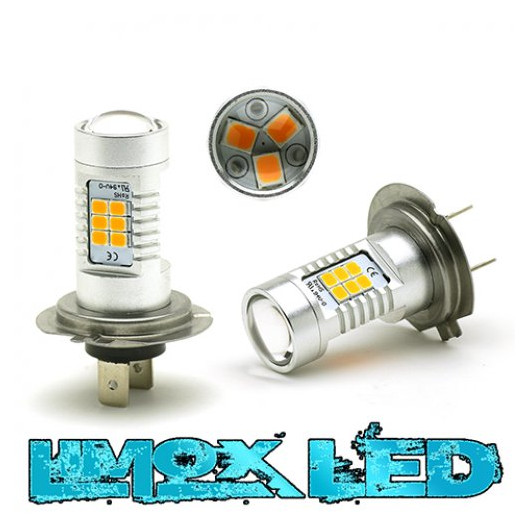 LED Nebelscheinwerfer Birne Lampe H7 4G Orange - LED H7 - LIMOX
