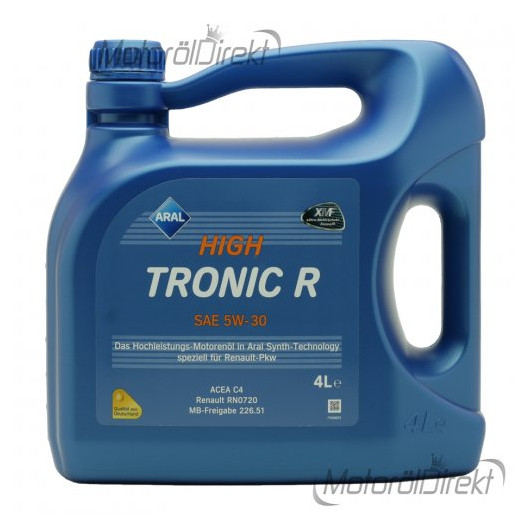 Aral High Tronic R 5W-30 Motoröl 4l Kanne