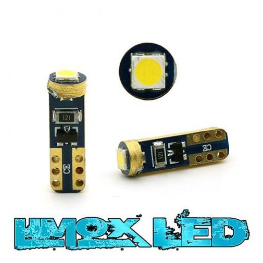 LIMOX LED Tachobeleuchtung T5 W1.2W 1 LED Weiß - LED W5W - LIMOX