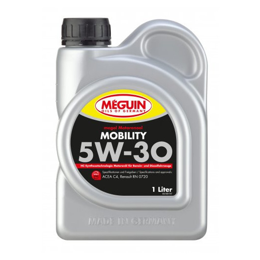Meguin megol 3185 Motoröl Mobility SAE 5W-30 1l