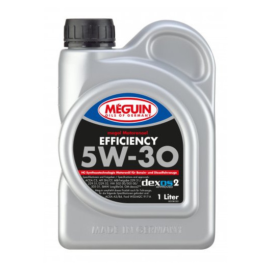 Meguin megol 3196 Motoröl Efficiency SAE 5W-30 1l