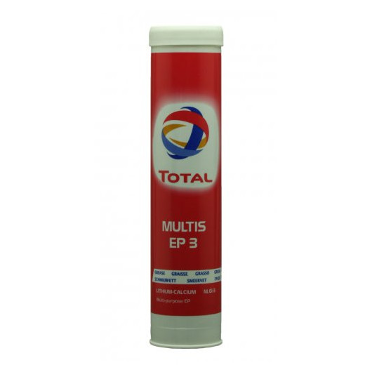 Total Multis EP 3 Mehrzweck-Hochdruckfett (EP-Lithium/Calcium-Schmierfette | MB 267.0) Braun 400g