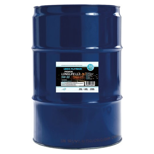 LIMOX Platinum Longlife LL3 5W-30 Motoröl 208Liter Fass