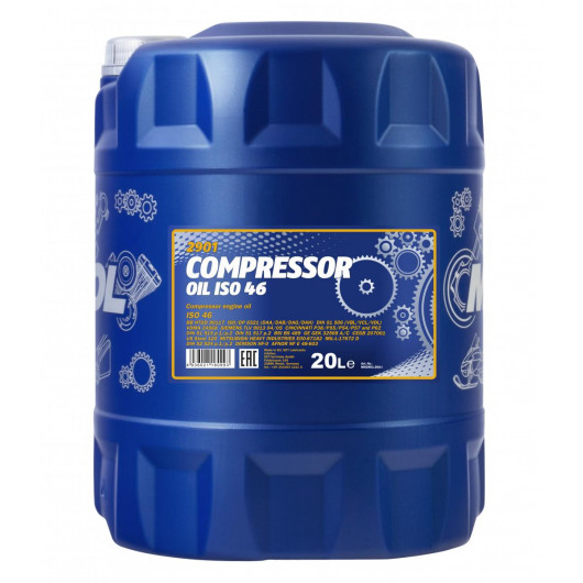 MANNOL Compressor Oil ISO 46 20l Kanister