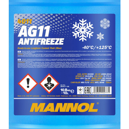 Mannol антифриз g11