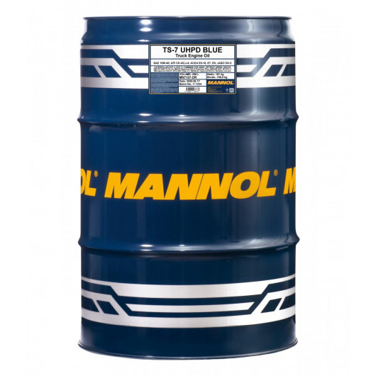 MANNOL TS-7 UHPD Blue 10W-40 Motoröl 208l