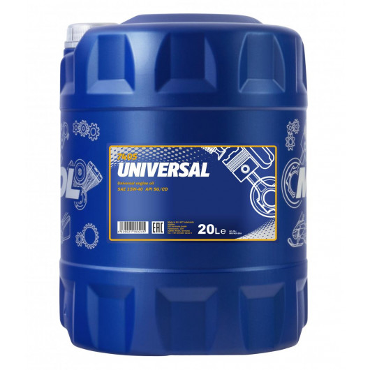 Mannol Universal 15W-40 Motoröl 20l Kanister