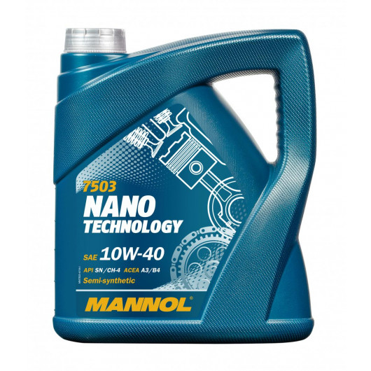 MANNOL Nano Technology 10W-40 Diesel & Benziner Motoröl 5Liter