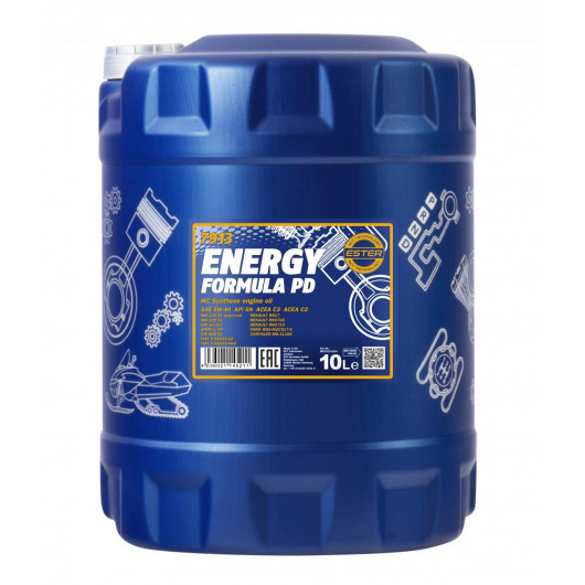 MANNOL Energy Formula PD 5W-40 Motoröl 10l Kanister