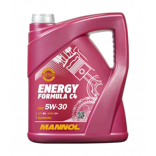 Mannol Energy Formula C4 5W-30 Motoröl 5l Kanne