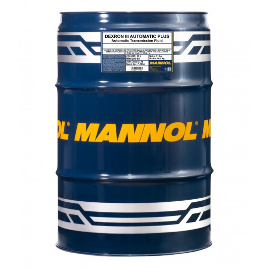 MANNOL Dexron III Automatic Plus 60l Fass