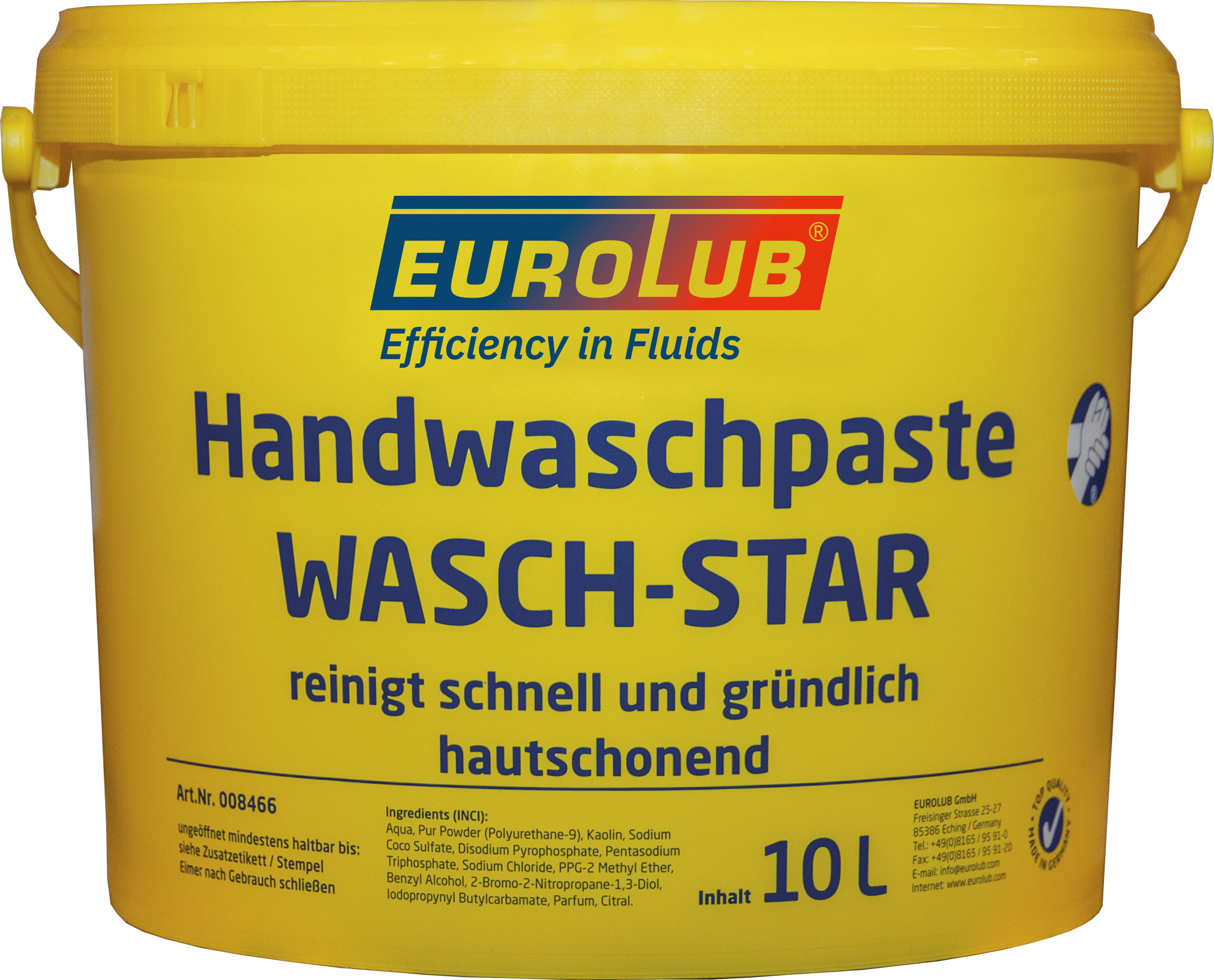 EUROLUB Handwaschpaste Handreiniger Wasch-Star 10l