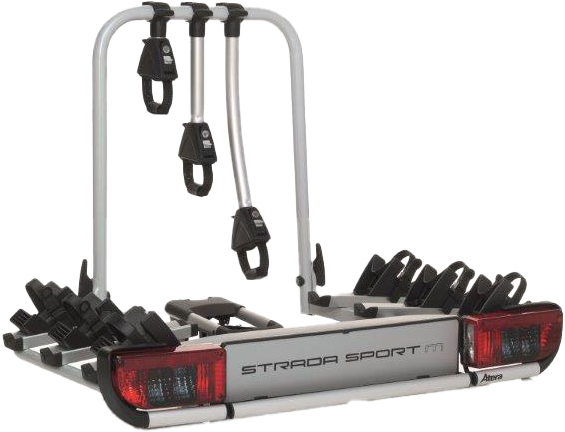 Atera Strada Sport M3 Fahrradträger für 3 Bikes silber