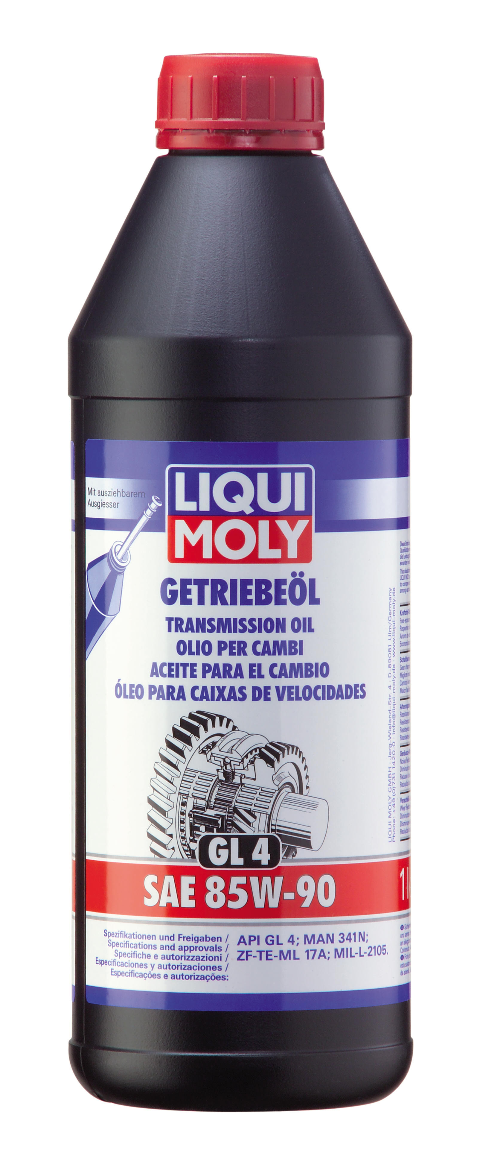 Liqui Moly Getriebeöl (GL4) SAE 85W-90 1l