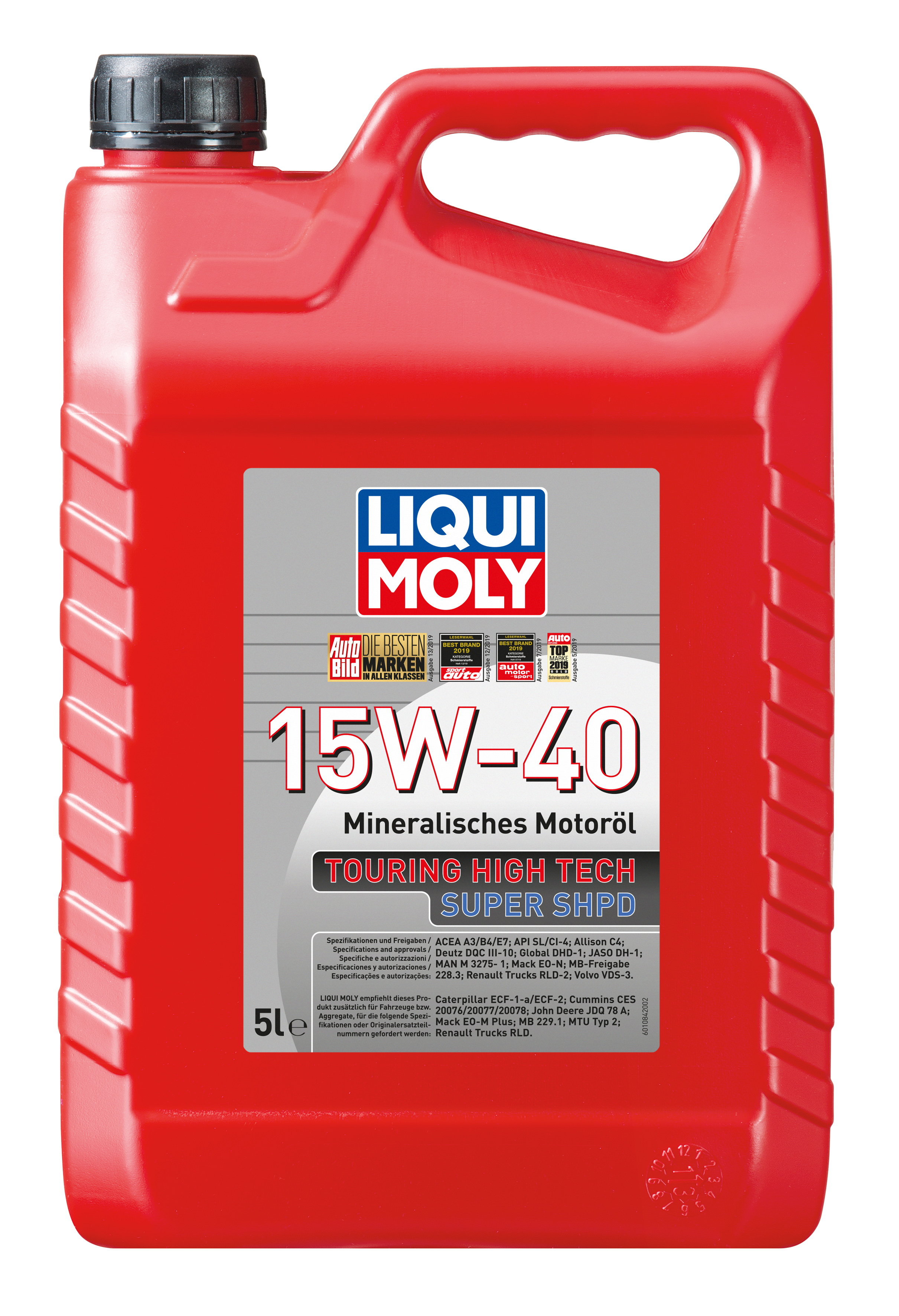 Liqui Moly Touring High Tech Super SHPD 15W-40 Motoröl 5l