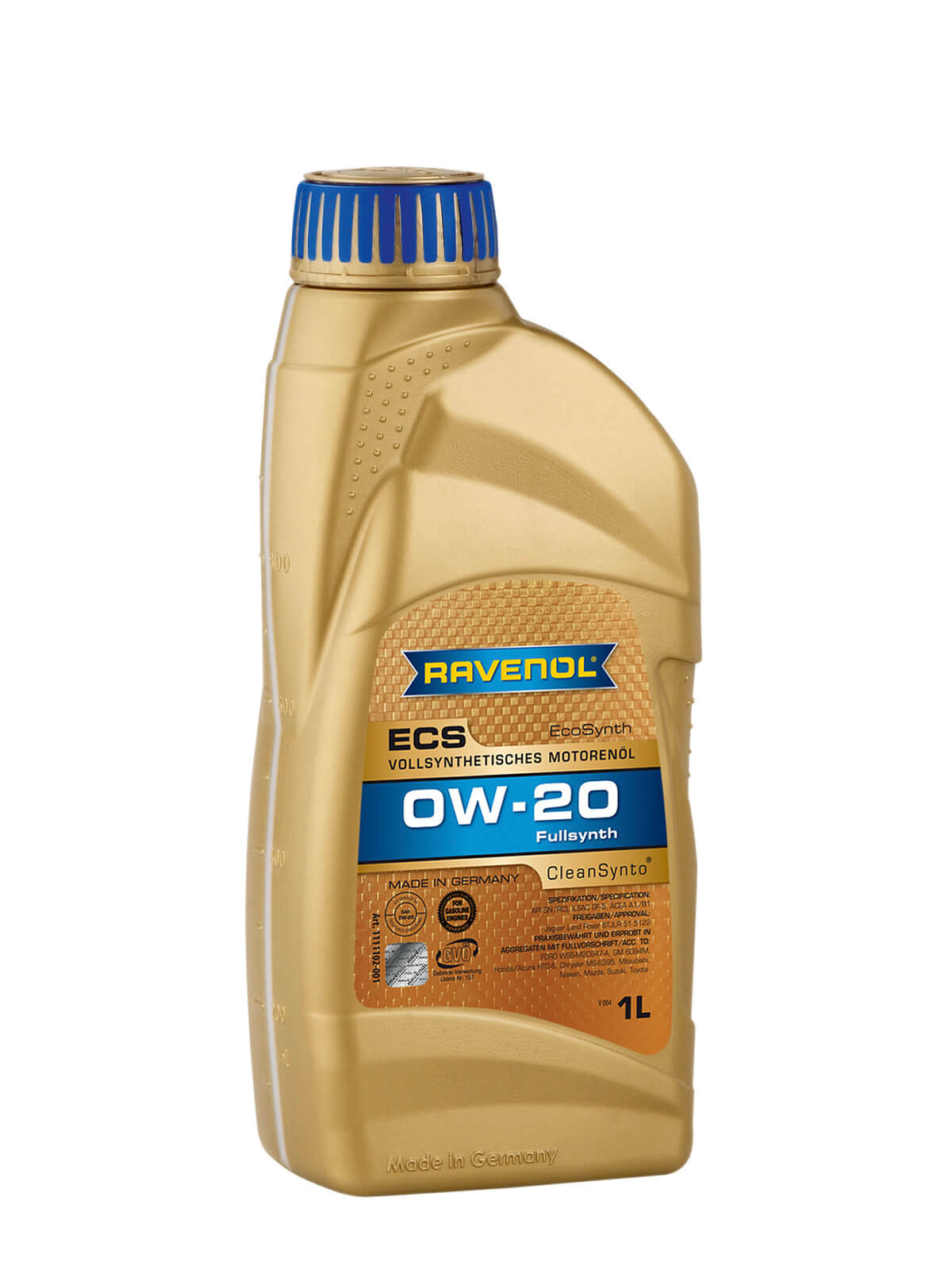 Ravenol Eco Synth ECS SAE 0W-20 Motoröl 1l