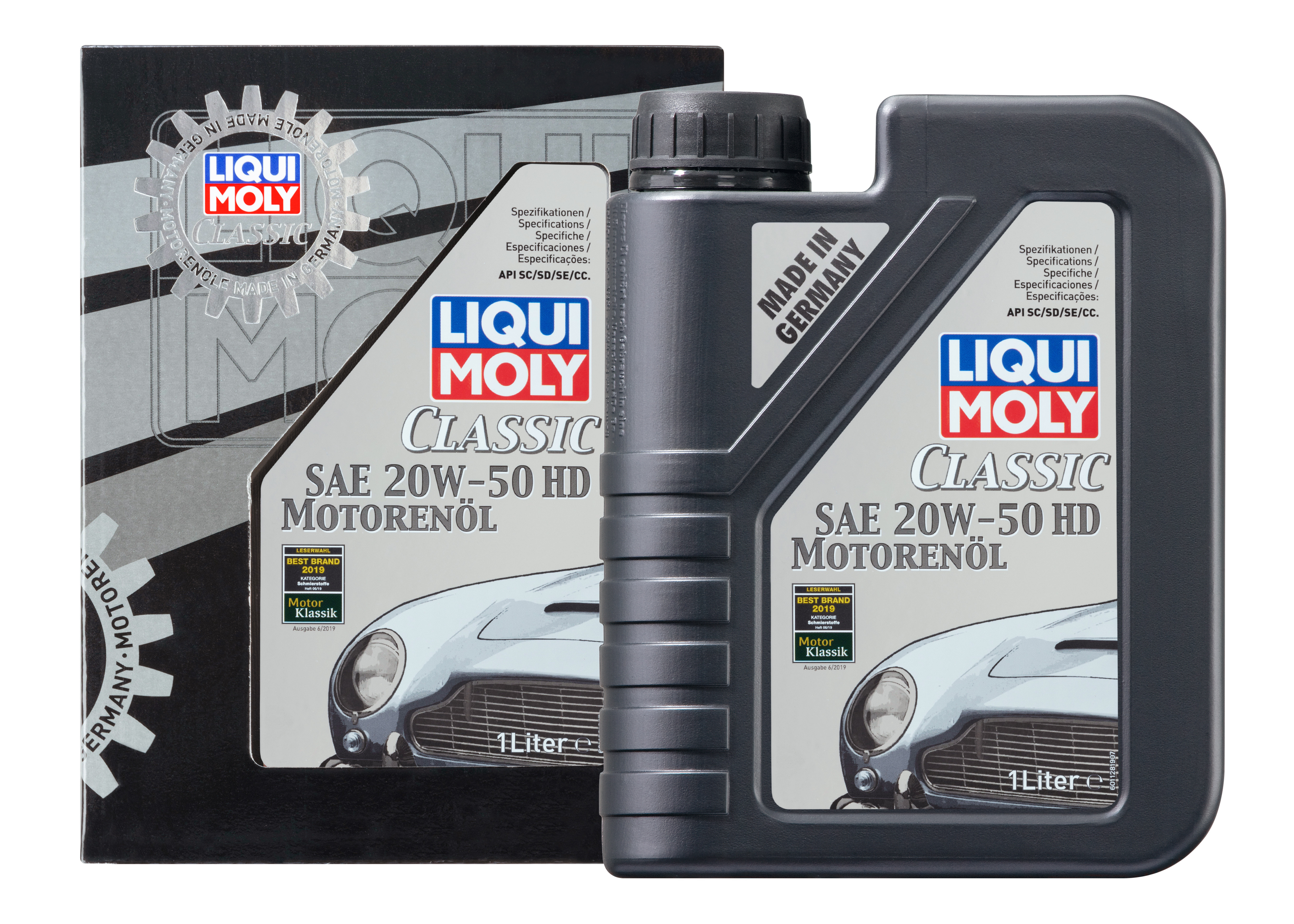 Liqui Moly  Classic Motorenöl SAE 20W-50 HD 1l