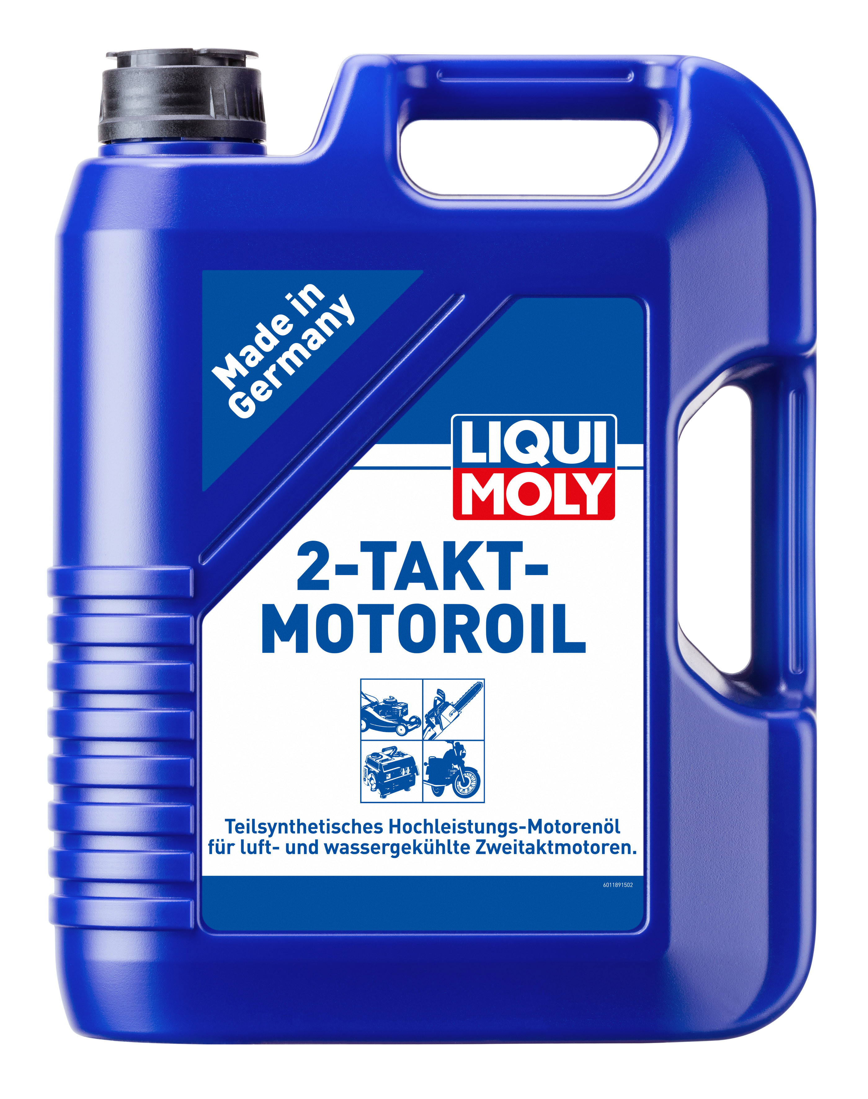 Liqui Moly 2-Takt-Motoroil selbstmischend teilsynthetisches Motorrad Motoröl 5l