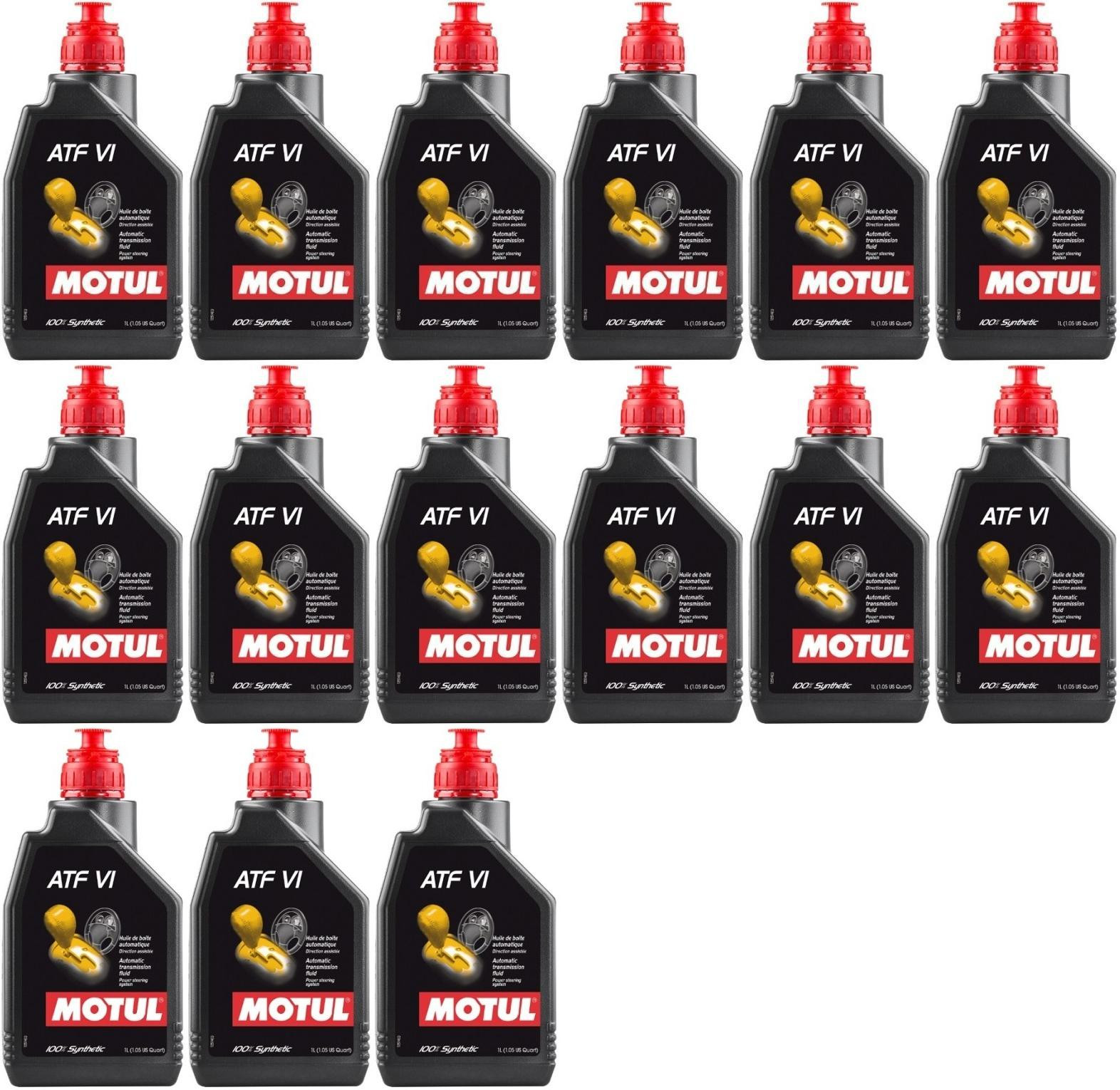 MOTUL ATF VI Automatikgetriebeöl ATF VI Rot 1 Liter 15x 1l = 15 Liter