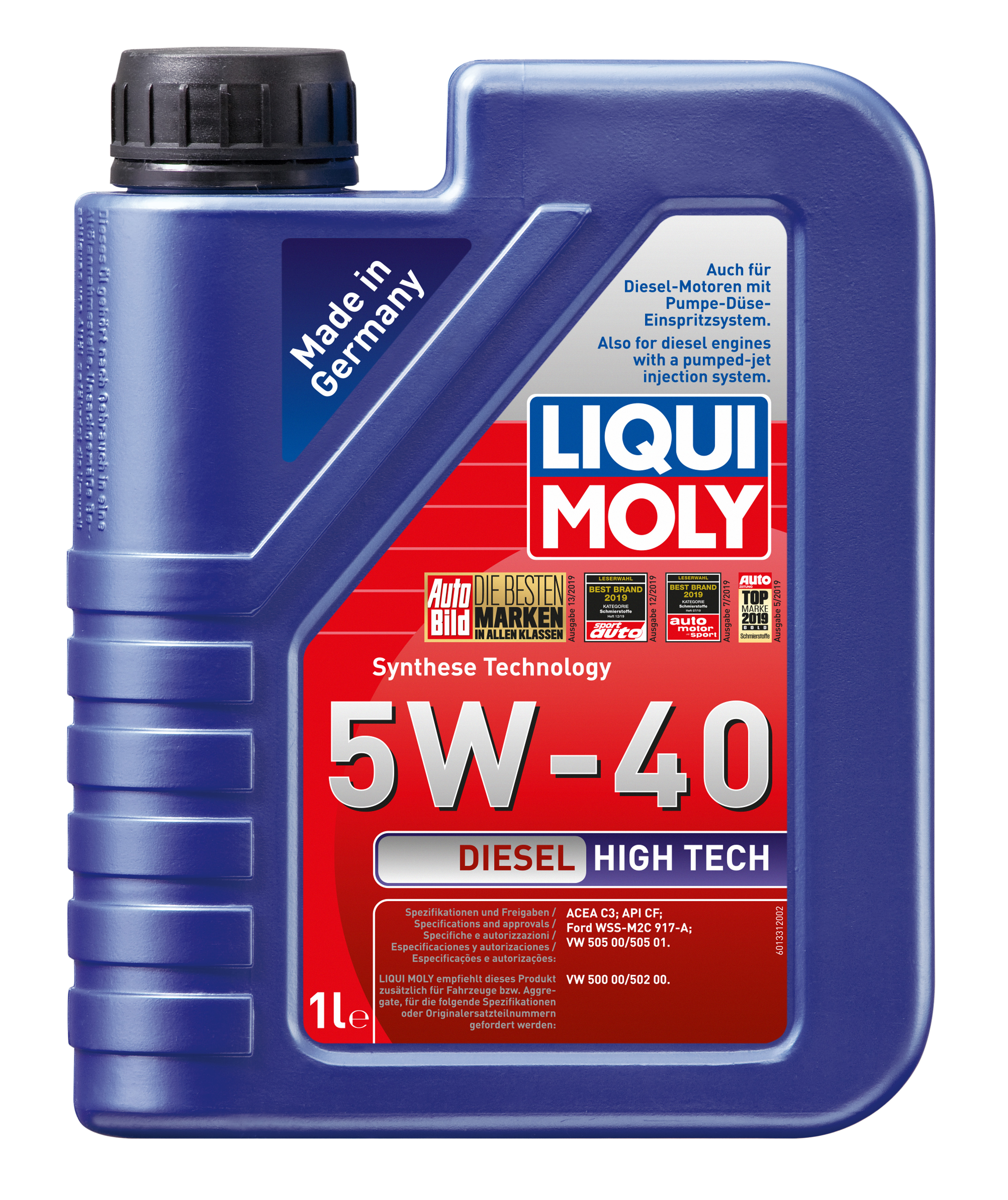 Liqui Moly Diesel High Tech 5W-40 Motoröl 1l