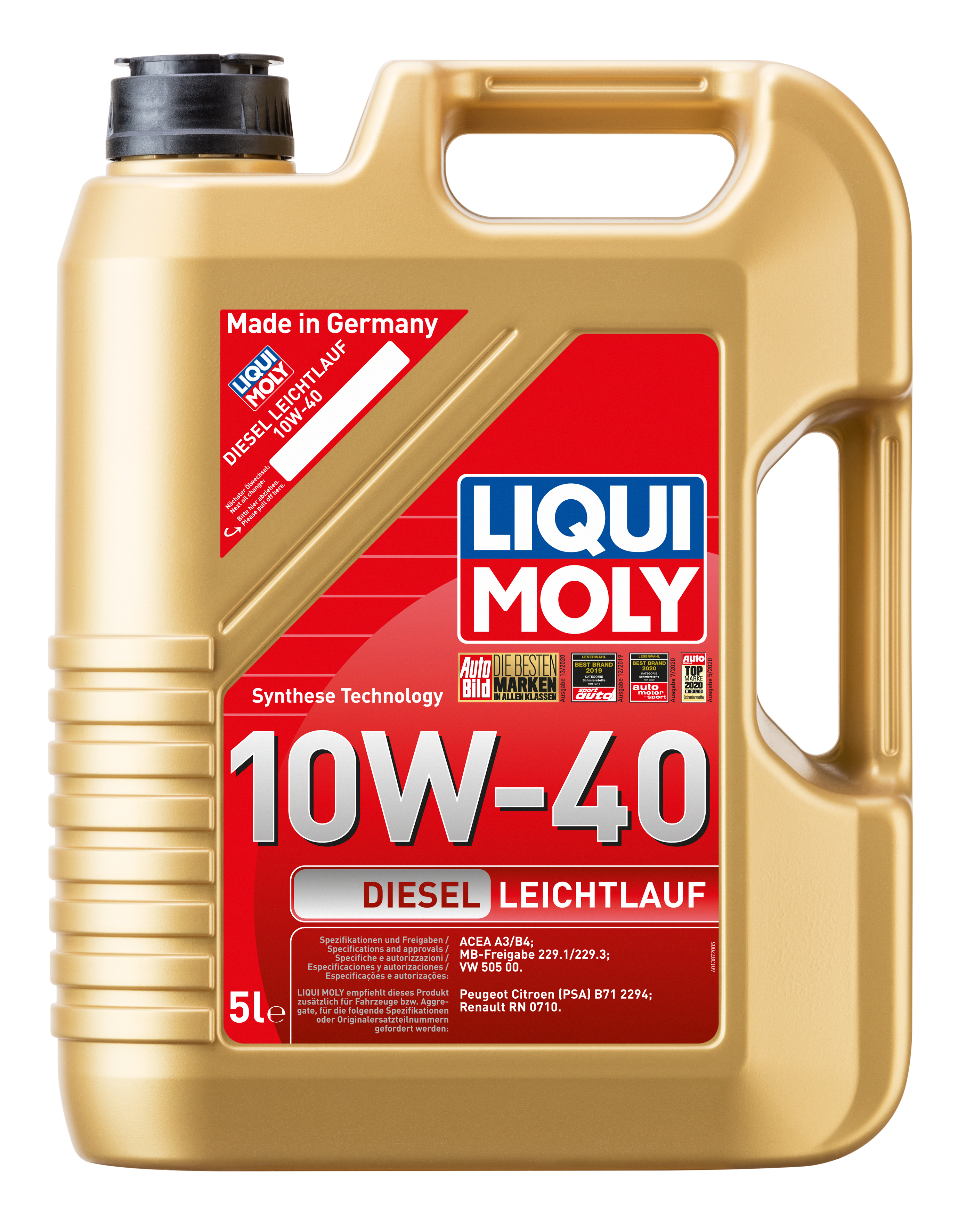 Liqui Moly Diesel Leichtlauf 10W-40 5Liter