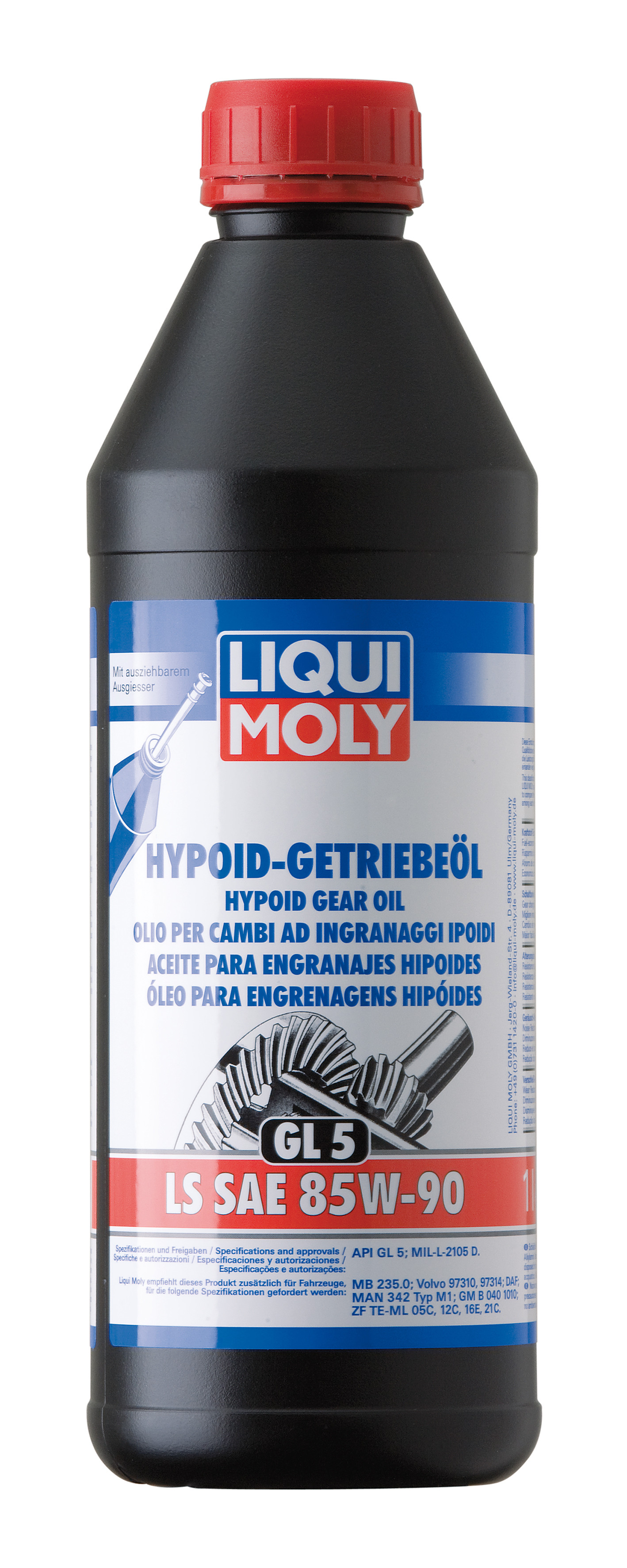 Liqui Moly Hypoid-Getriebeöl (GL 5) LS SAE 85W-90 1l