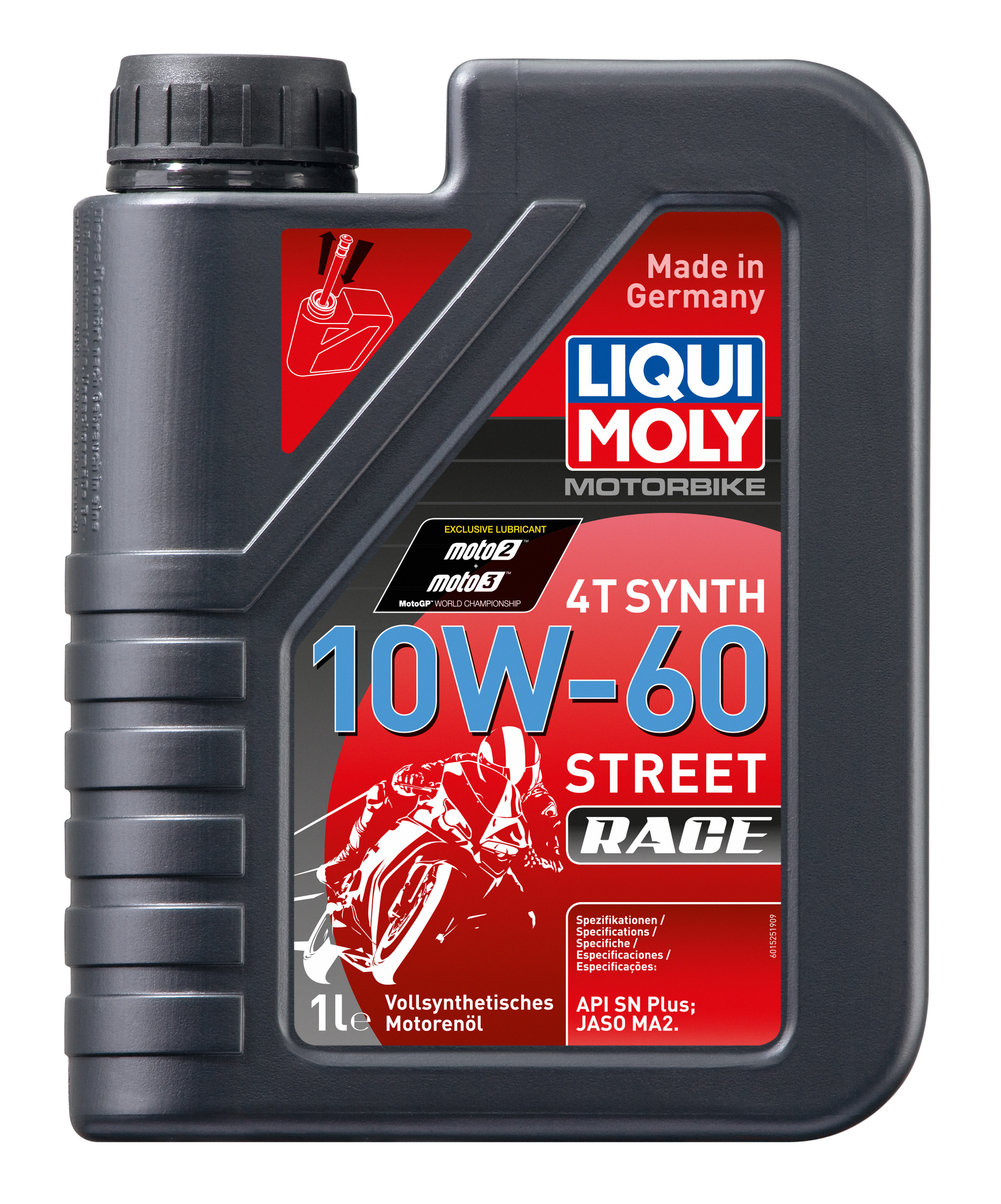 Liqui Moly Racing Synth 4T 10W-60 Motorrad Motoröl 1l