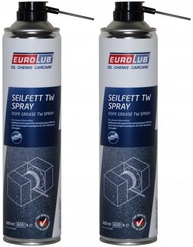 Eurolub Hohlraum-Versiegler Seilfett TW/ Spray 2x 600ml