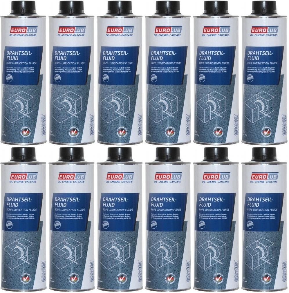 EUROLUB Drahtseil-Fluid 12x 1l = 12 Liter