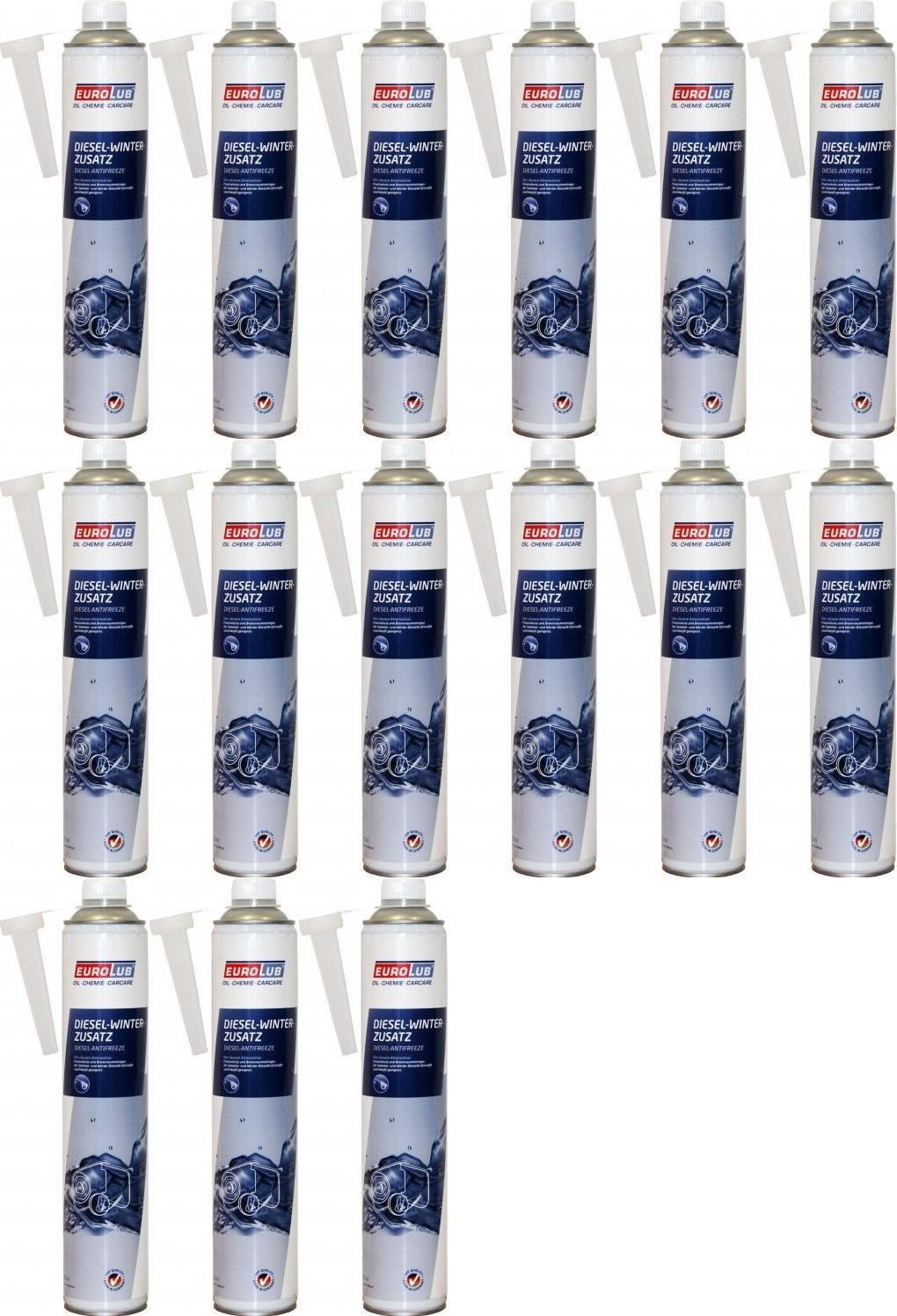 EUROLUB Diesel Winterzusatz 15x 1l = 15 Liter