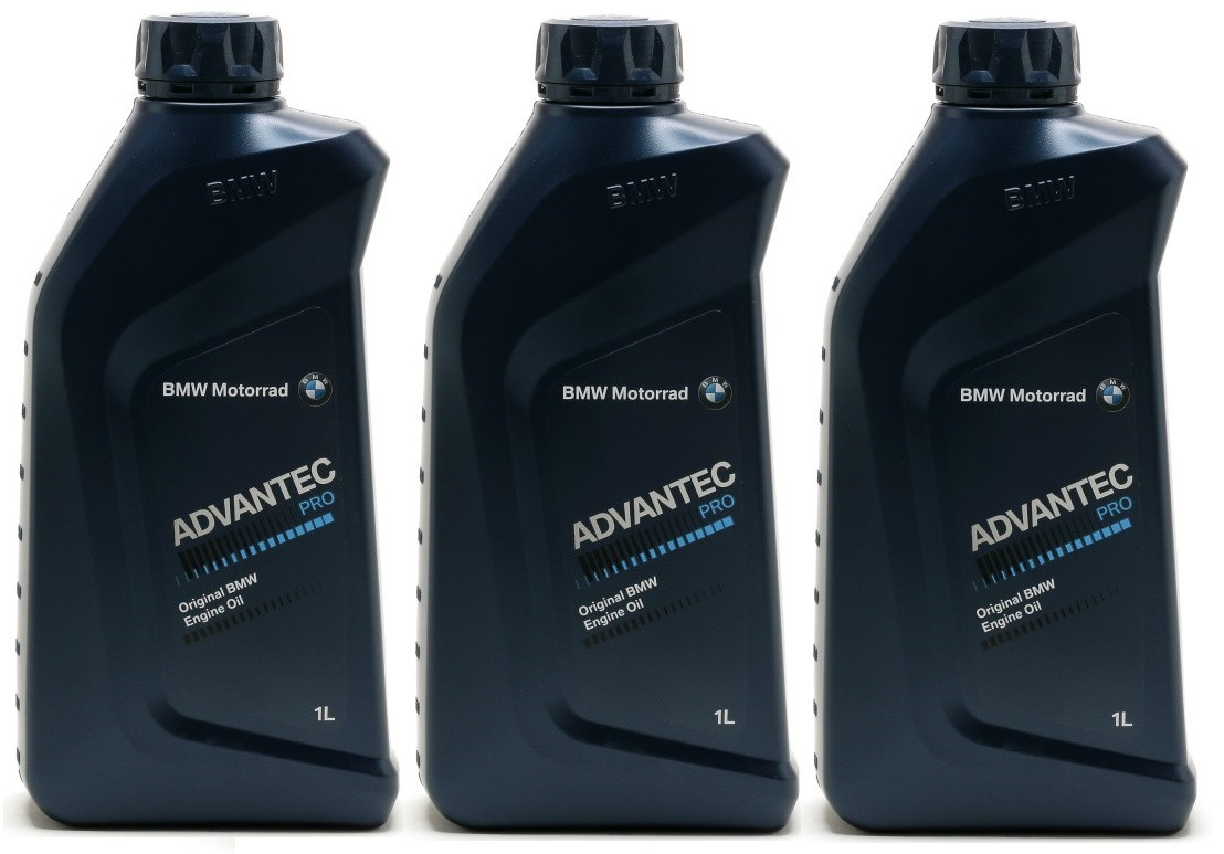 Original BMW Motorrad ADVANTEC PRO 15W-50 Motoröl 3x 1l = 3 Liter